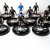 Subbuteo Andrew Table Soccer PAOK  90 Years anniversary kit on WSB Professional bases